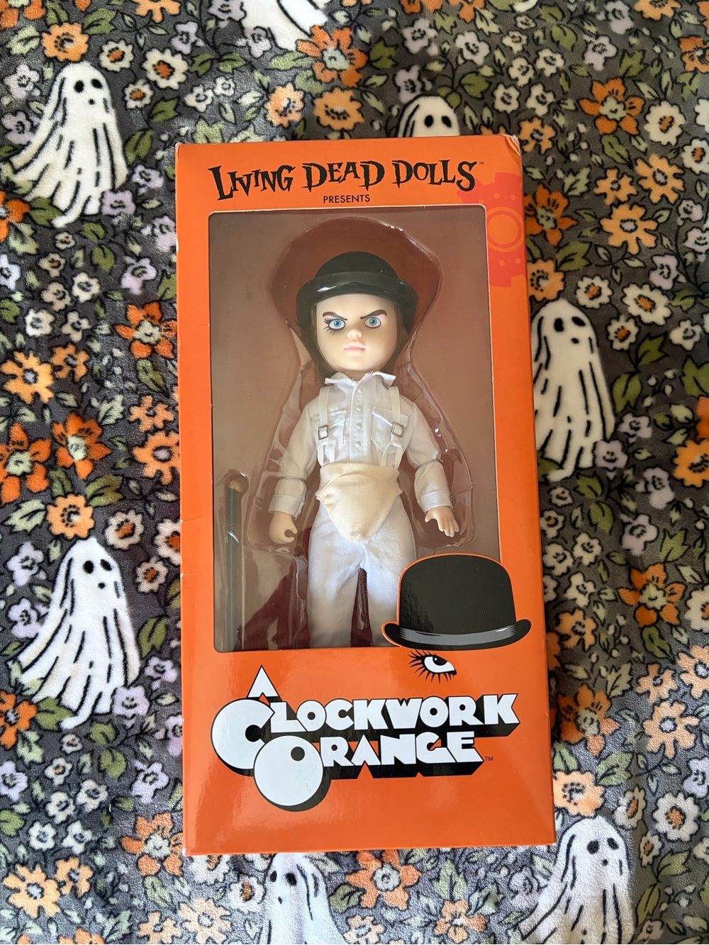A Clockwork Orange Doll - Orange/White